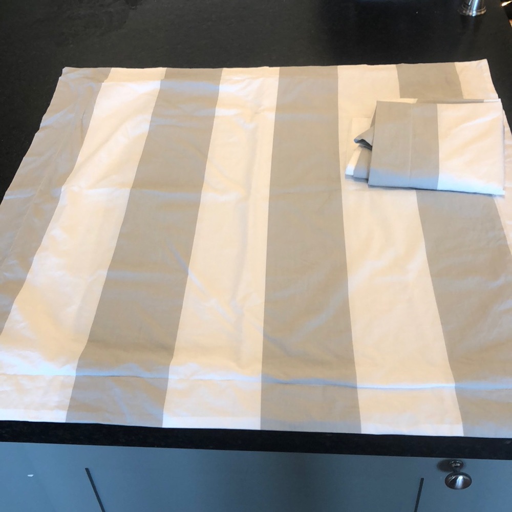 Pottery barn euro shams x3